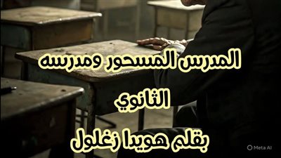 المدرس والمدرسه المسحوره بقلم هويدا زغلول
