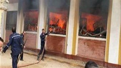 حصل حريق كبير في المدرسة في بلدنا ملاكي الحارس بقلم حمادة هيكل