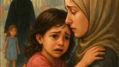 رجل فقير تزوج من امرأة وأنجبا طفل فقرر الرجل السفر