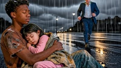 طفلٌ مُشرّد يتسلّق جدار قصرٍ لإنقاذ فتاةٍ تتجمّد من البرد - ووالدها الملياردير يشاهد كلّ شيء