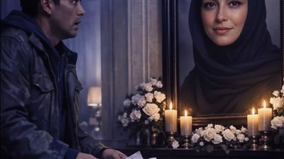 دخل ساعي التوصيل قصرًا لتسليم طرد… فتجمّد حين رأى صورةً لزوجته معلّقة على الجدار