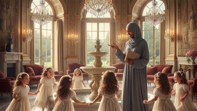 قام مليونير بطرد سبعٍ وثلاثين مربية خلال أسبوعين فقط، إلى أن فعلت عاملة تنظيف ما عجز عنه الجميع