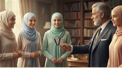 أعطى أربعة نساء بطاقات ائتمان لاختبارهن