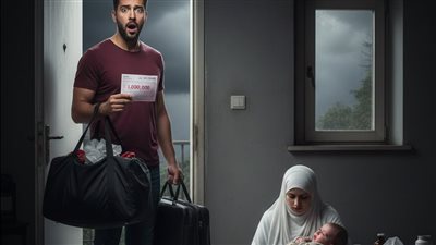 عاد بعد عامٍ ومعه مليون… لكن ما رآه خلف باب بيته جعله يتمنّى لو عاد صفر اليدين