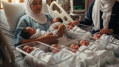 سيدة أنجبت عشرة أطفال… لكن الأطباء اكتشفوا أن واحدًا منهم ليس طفلًا