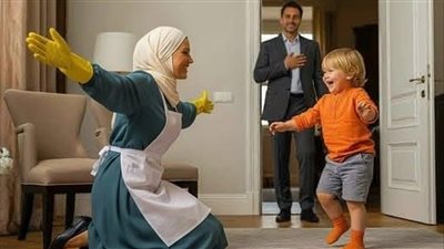 رجل أعمال يُخفي كاميرات لحماية ابنته المشلولة… إلى أن يكتشف ما تفعله عاملةُ النظافة