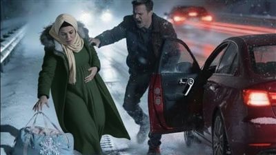 ترك زوجته الحامل في الشهر التاسع على طريقٍ متجمّد… وما حدث بعدها غيّر حياتها للأبد