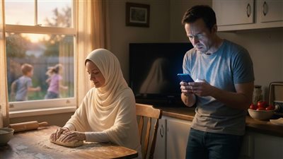 زوجي لم يحزم حقائبه من أجل امرأة اخري