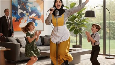 عاد المليونير إلى منزله في وقتٍ أبكر ممّا هو متوقّع، وما رآه خادمته تفعله مع أطفاله جعله ينهار باكيًا