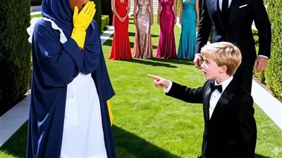 المليونير سمح لابنه أن يختار أمّه فكانت الصدمة حين اختار عاملة النظافة!