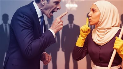 أهان عاملة تنظيف في حفل فاخر… فواجهته بحقيقة موجعة قلبت حياته بالكامل