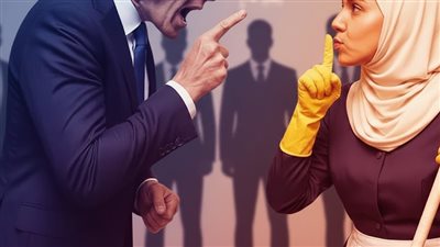 تحدث رجل بالعربية فجاء رد عاملة النظافة على نحو أذهل الجميع
