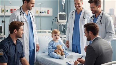 حين عجز الطب تمامًا، ظهرت طفلة فقيرة بزجاجة بلاستيك… وما حدث بعدها حيّر المستشفى كله