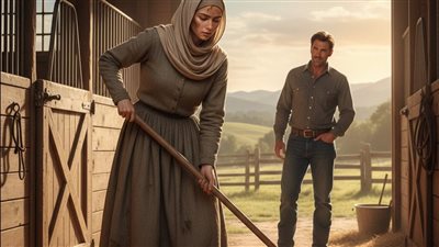 أرسلو ابنتهم الأكثر قبحًا لتنظيف إسطبلات المليونير صاحب المزرعة… لكنها كانت حلمه الذي لم يكن يعرفه!